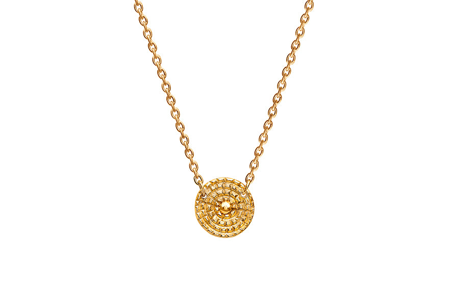 Chakra Gold Necklace